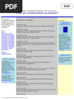 The ISO Standards Glossary. ISO 6009 To ISO 6989