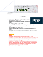 VTAMPS 4.0 Primary 5 Set 1