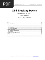 M528G-GPS TRACKER-User-Manual