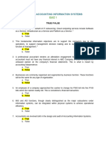 CA51019 Departmentals Quiz 1 and 2