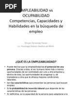 Empleabilidad Vs Ocupabilidad