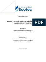 Drogas Psicotrópicas y Su Relación Con Los Accidentes de Tránsito