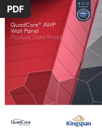 Kingspan Quadcore Awp Wall Panel Data Sheet en GB Ie