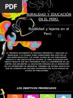 Ruralidad y Educacion en El Perú