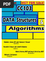 Cc103data Structure Module Not For Sale With Cover