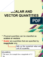 SCALARVECTORS