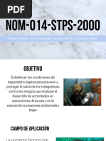 Norma 014-STPS-2000