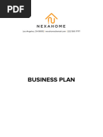 Business Plan Document