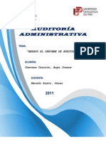 El Informe de Auditoria (Ensayo)