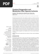 Front Pediatr 2022 - Cerebral Oxygenation and Metabolism After Hypoxia-Ischemia