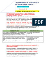 Explicamos La Problemática de La Escasez y El Desigual Acceso Al Agua Parte II