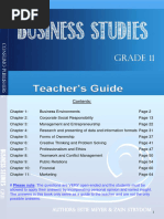 Consumo Grade 11 Teachers Guide Business Studies