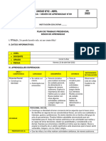 3 Años - Actividad Del Dia 22 de Abril