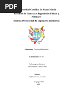 Informe de Soldadura Electrica