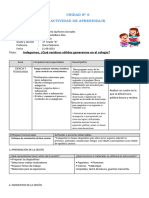 Sesion 11 Set Cta Indagamos Que Residuos Solidos Generamos en El Colegio