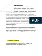 Peritonitis Bacteriana Espontánea, Clasificacion en Cirrosis y Apenea Del Sueño