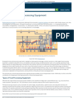 Overview of Food Processing Equipment - Types, Applications, and Important Attributes