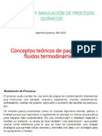 Conceptos Teóricos de Paquetes de Fluidos