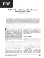 Khrais Saleh 2020 The Effect of Concept Mapping On Critical Thinking of Jordanian Nursing Students