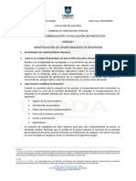 Formulación y Evaluación de Proyectos