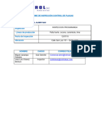 Informe de Inspeccion Control de Plagas