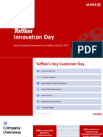 Tofflon's Innovation Day