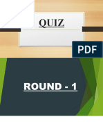 Quiz On Immunization