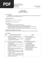 S2AY21-22 Chem111E Chemistry For Engineers Syllabus - Summary