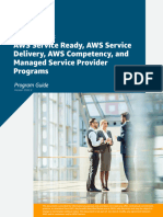 Program Guide - AWS Service Ready, AWS Service Delivery, AWS Competency, and AWS Managed Service Provider (MSP) Program