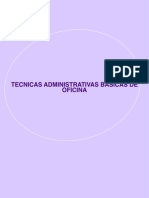 Tecnicas Administrativas Básicas de Oficina