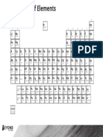 The Periodic Table Colouring Poster