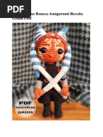 Ahsoka Tano Boneca Amigurumi Receita Gratis PDF