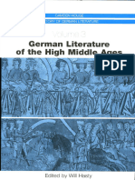 Will Hasty - German Literature of The High Middle Ages (Camden House History of German Literature) (2006)