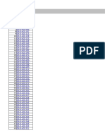 Lista de Especificaciones Tecnicas