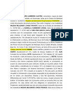 Cesión de Derechos BRUNO CAMBEIRO