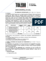 Termo de Referência - Edital Semana Farroupilha e Tooledo Rock Festival