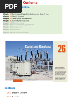 PHY2 - Chapter 26. Current and Resistance
