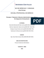 Artículo de Opinion - Principios y Remisión Al Derecho Administrativo