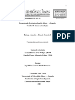 Informe Evaluacion Distancias Momento 1 - Concretos