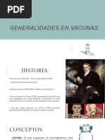 Generalidades de Vacunas