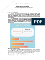 Modul Materi Bilangan Bulat Pertemuan 1