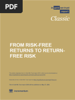 2015 - 3 From Risk Free Returns To Return Free Risk