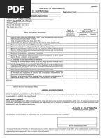 ANNEX C Checklist of Requirements and Omnibus Sworn Statement