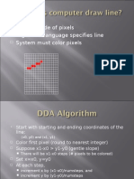 Screen Made of Pixels High-Level Language Specifies Line System Must Color Pixels