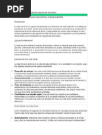 Ensayo de La Vida Moral para Segundo de Secundaria