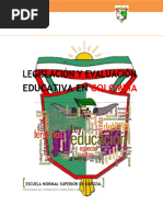 Modulo Legislacion Educativa y Evaluacion Del Aprendizaje-V1