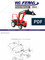 DongFeng zb25 Tractor Parts Manual