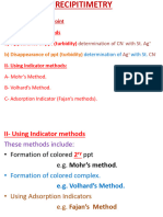 Lecture 8 Precipitimetric Titration