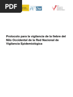 Protocolo Vigilancia Fiebre Nilo Occidental