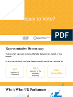 Ready To Vote - Presentation (Key Stage 4)